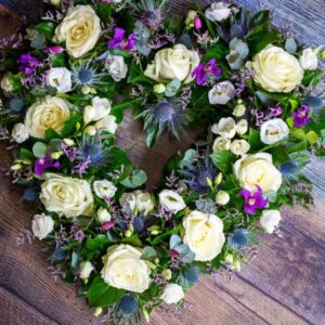 open heart sympathy gent oasis florists
